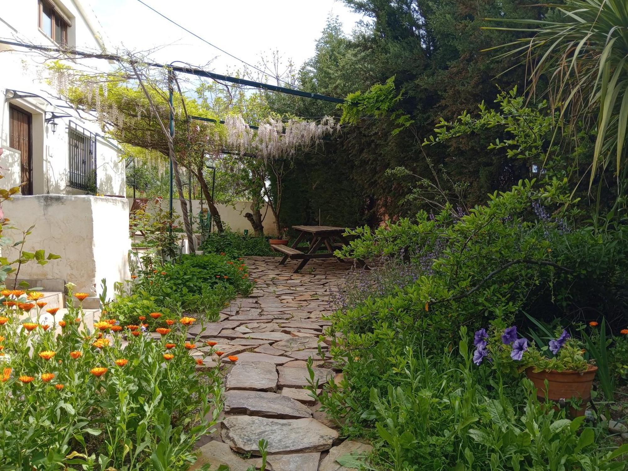 Casa Con Jardin Y Aparcamiento En Viznar, Junto A Granada Villa Buitenkant foto
